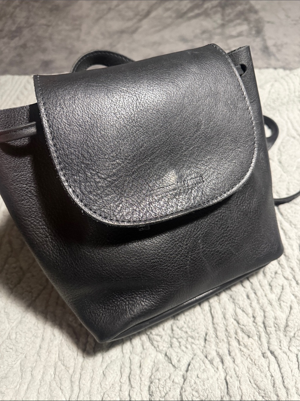 Portland Leather Backpack purse